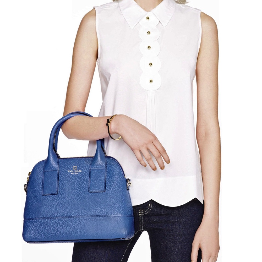 Kate Spade Southport Ave Sm Jenny Leather Satchel